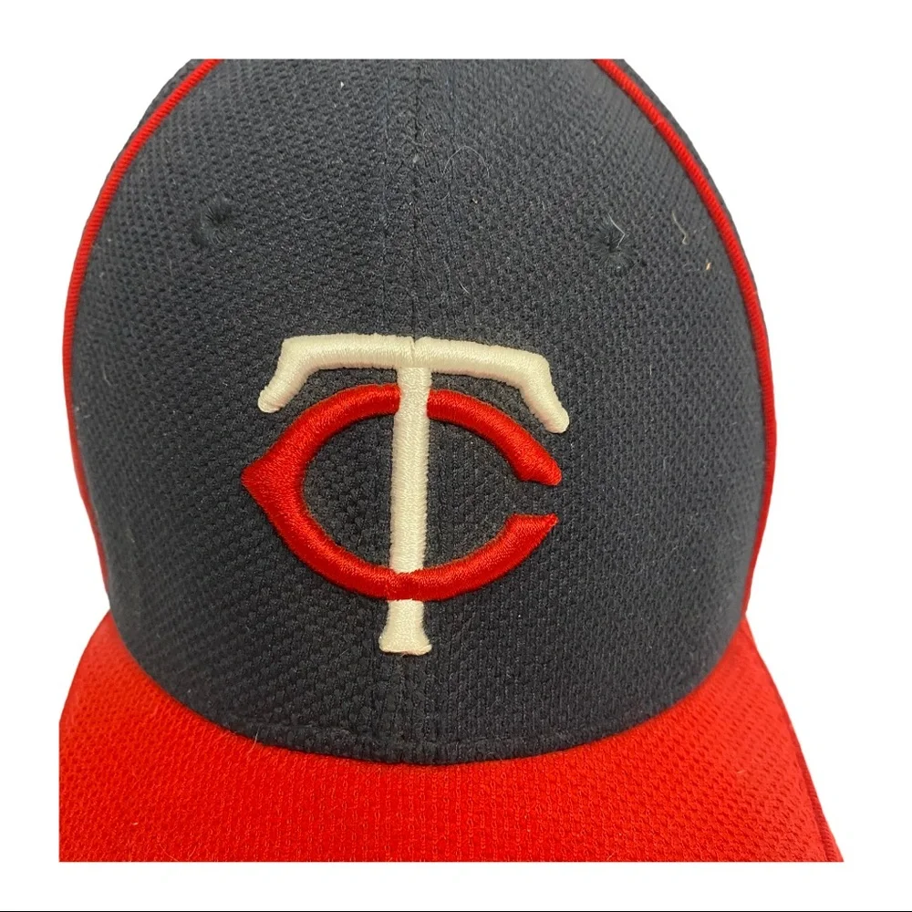 Youth MLB Baseball Cap Red Navy Blue MN Twins